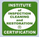 IICRC certified firm — carpet cleaning and water damage restoration
