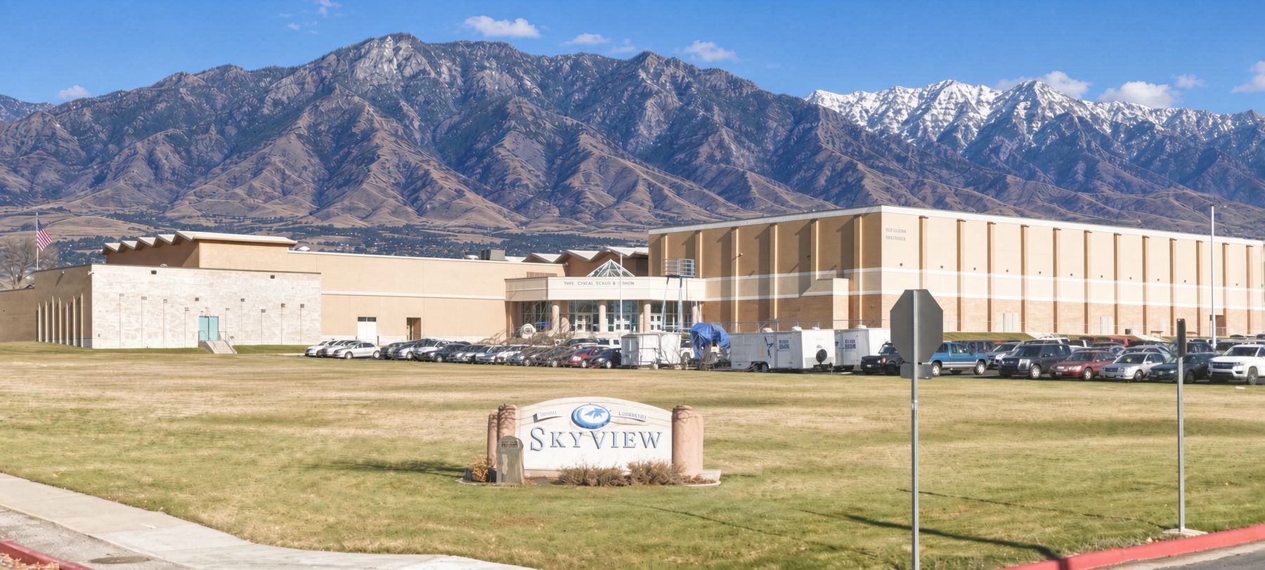 Sky View High School in Smithfield, Cache County